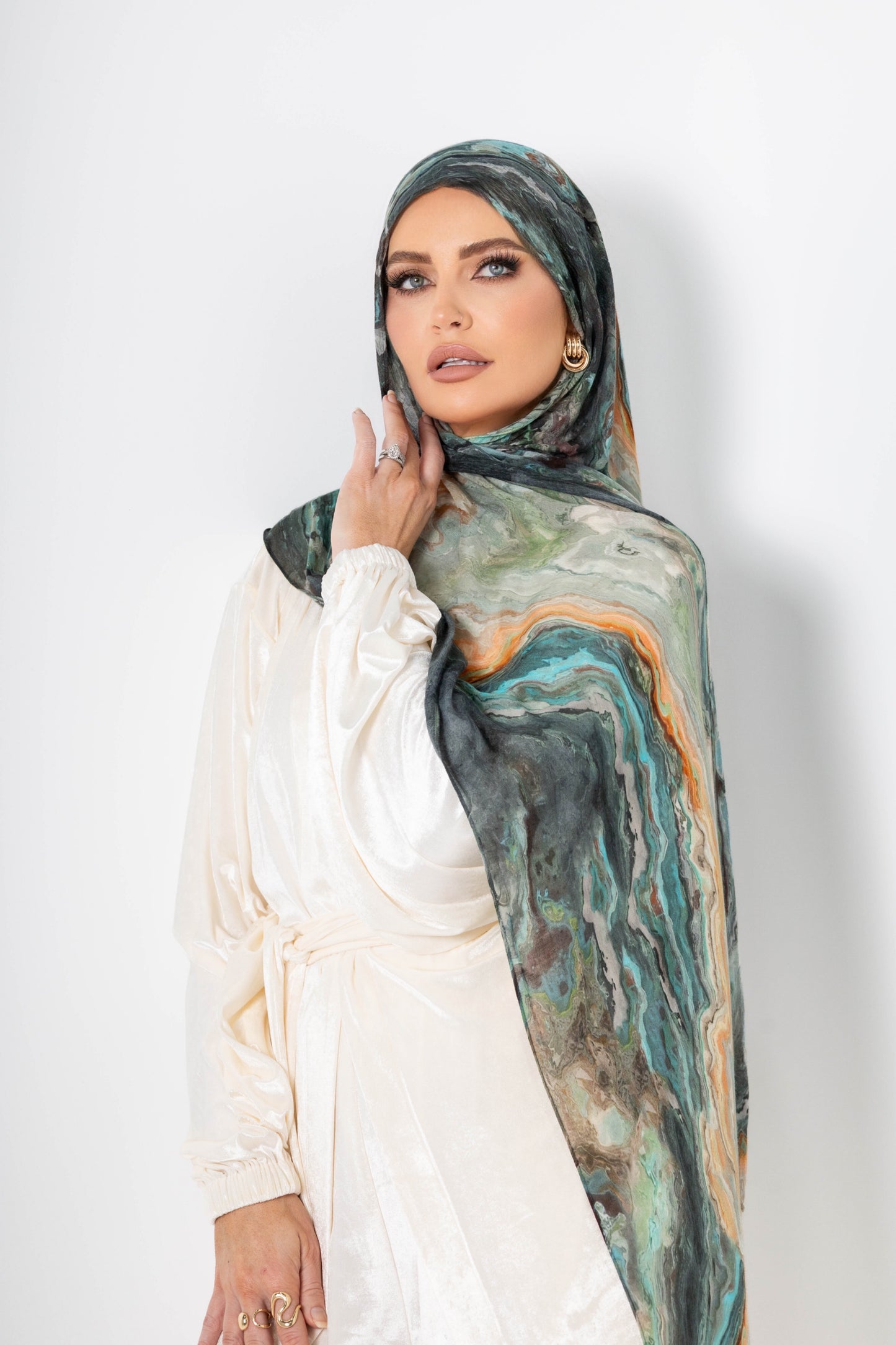Shayma Printed Modal Hijab