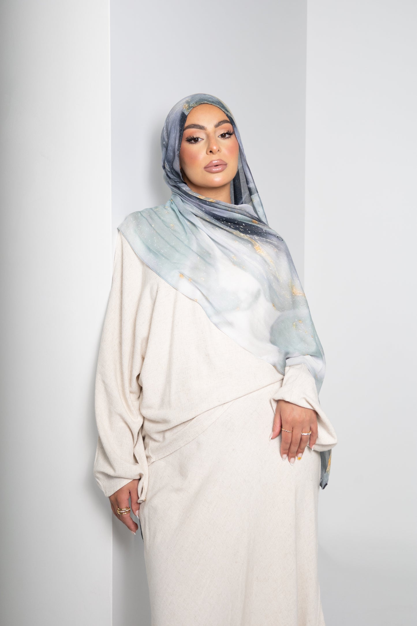 Sura Printed Modal Hijab