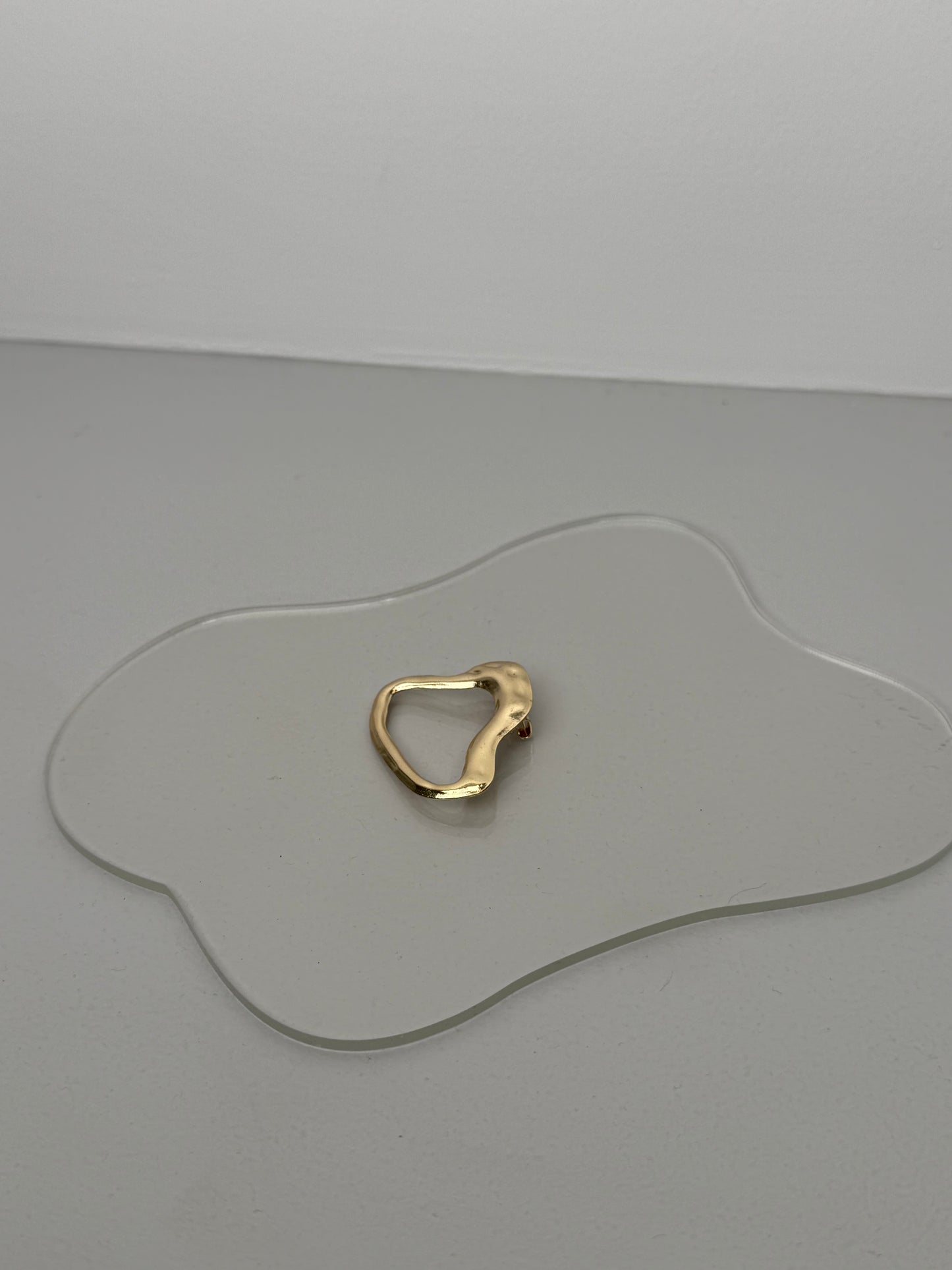 Gold Geo Brooch
