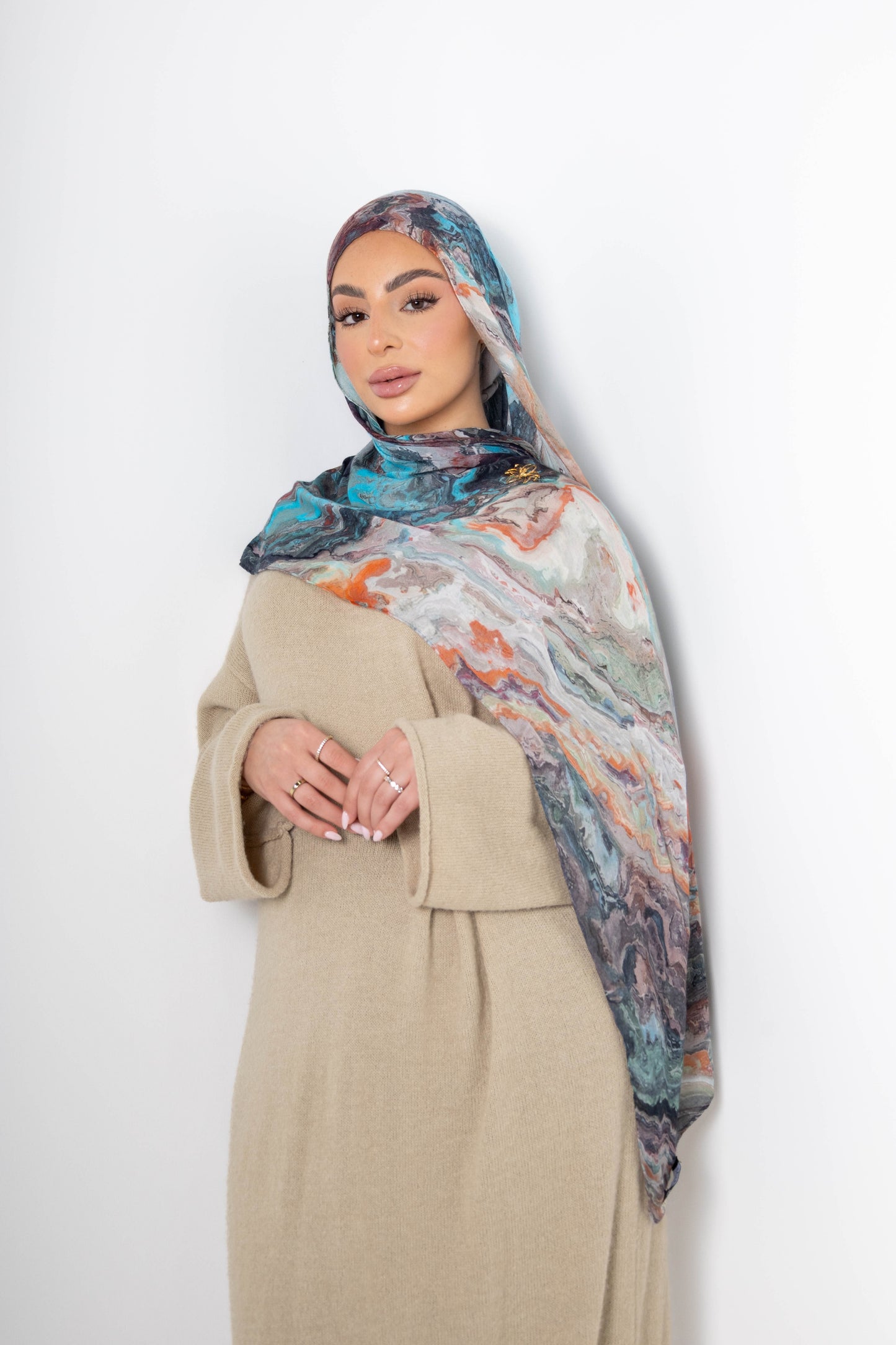 Iman Printed Modal Hijab