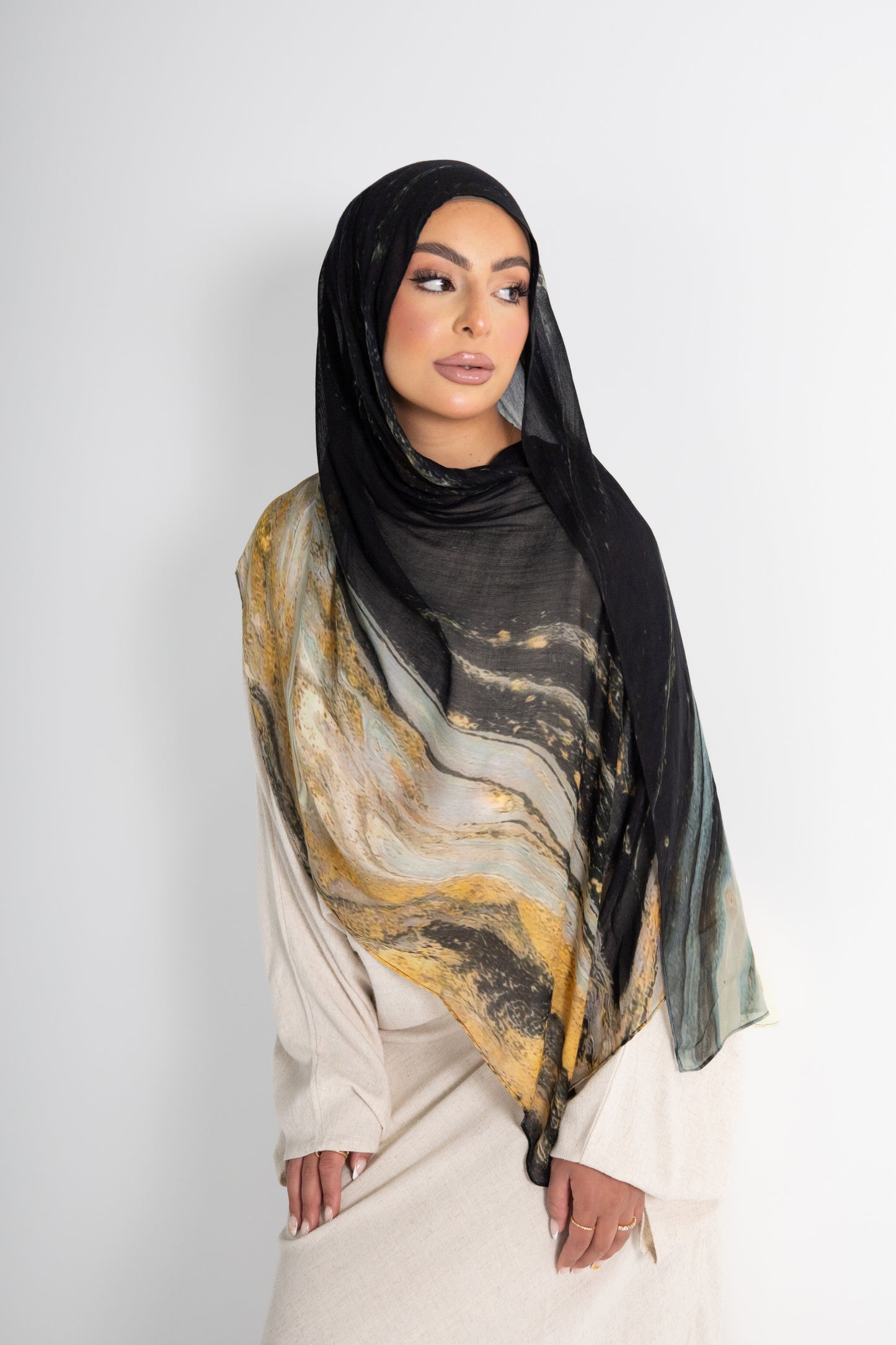 Mariam Printed Modal Hijab