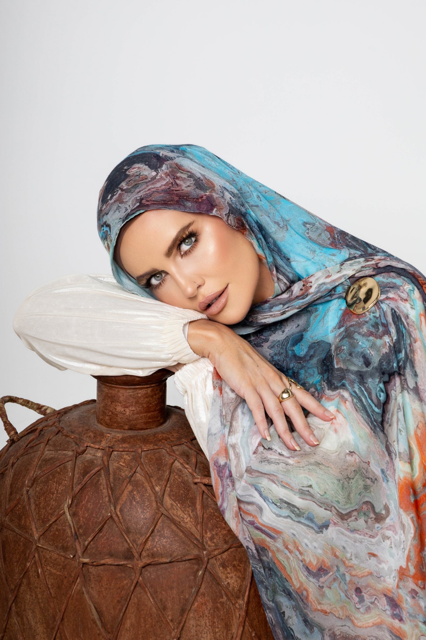 Iman Printed Modal Hijab