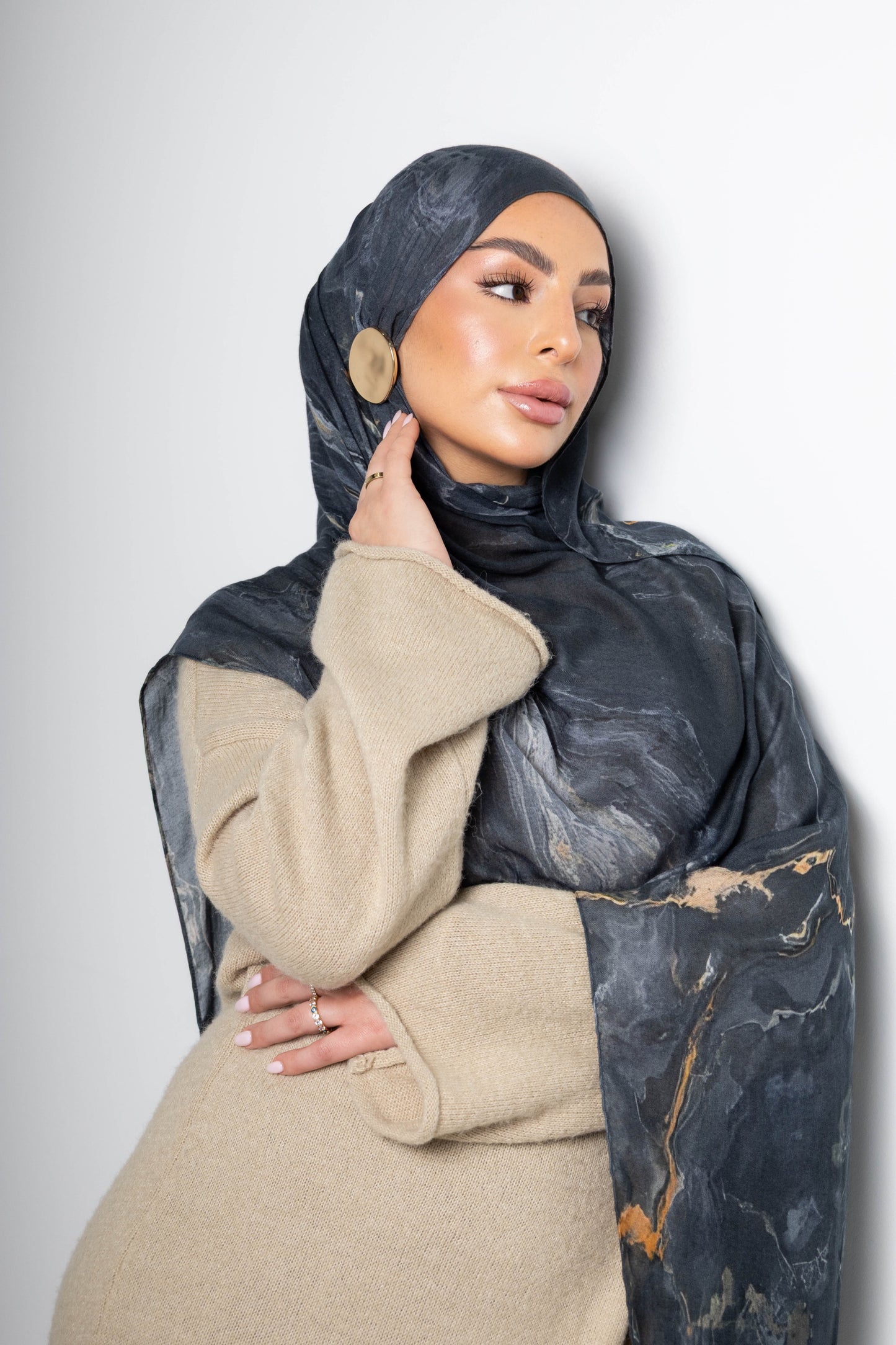 Noura Printed Modal Hijab