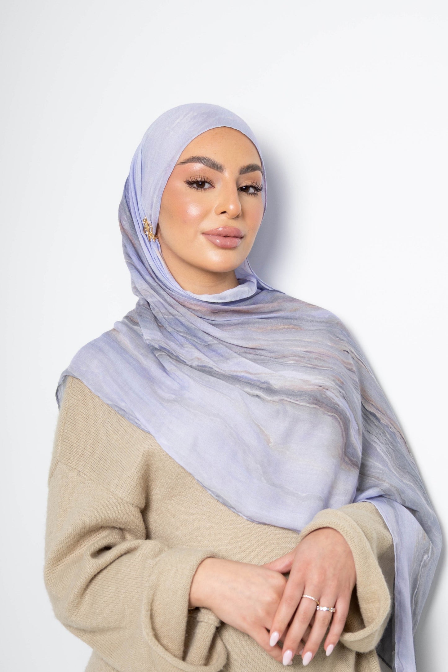 Rayane Printed Modal Hijab