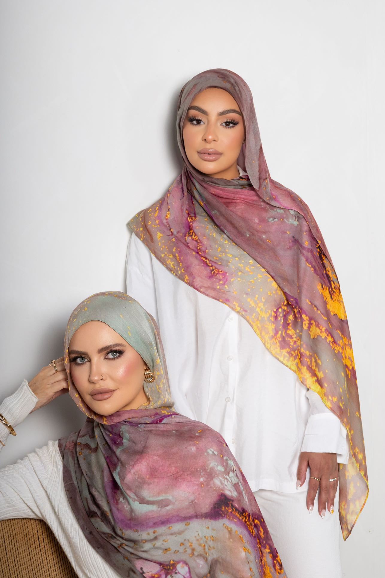 Amina Printed Modal Hijab