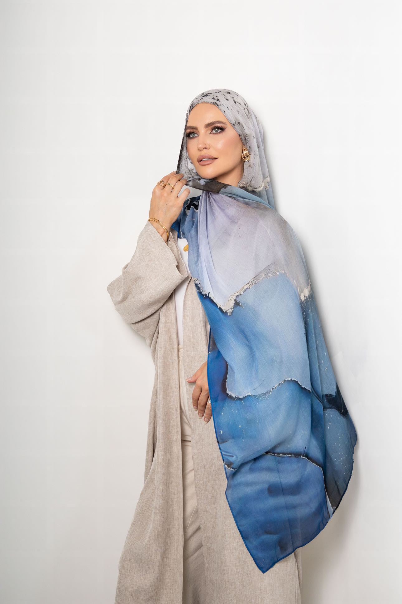 Nahla Printed Modal Hijab