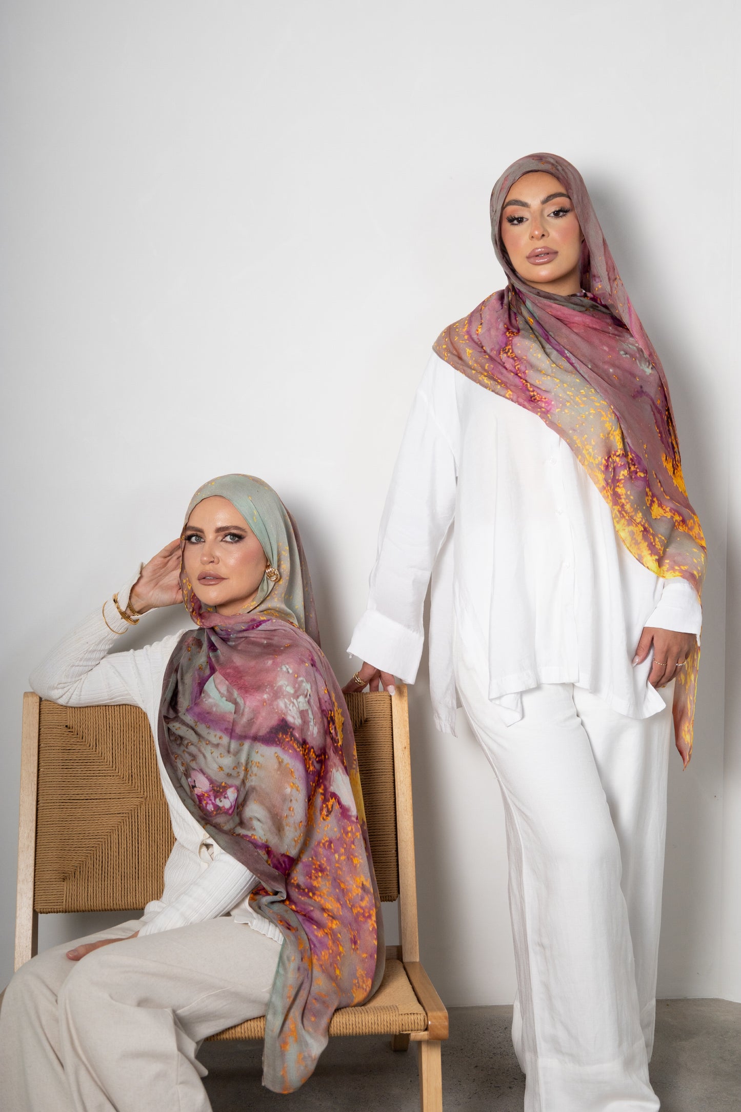 Amina Printed Modal Hijab